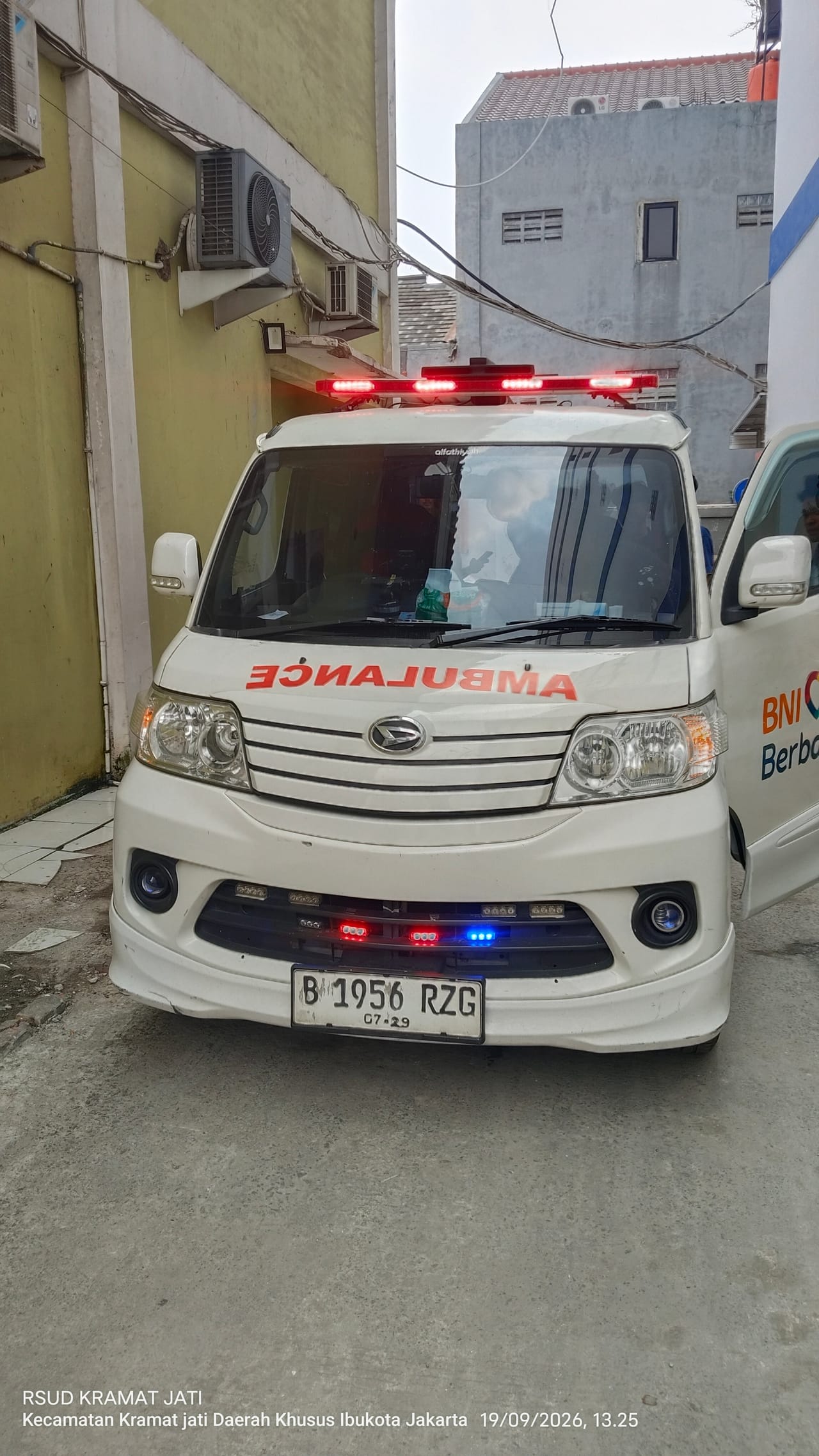 A Nadi partner organisation’s ambulance